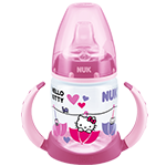 NUK First Choice Hello Kitty Mācību pudelīte ar snīpīti ,150ml