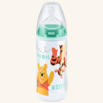 NUK First Choice Plus Disney Winnie the Pooh PP pudele 300ml ar knupi