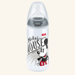NUK First Choice Plus Mickey Mouse PP pudele 300ml ar knupi